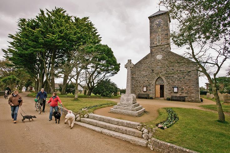 Sark Church Gallery Row